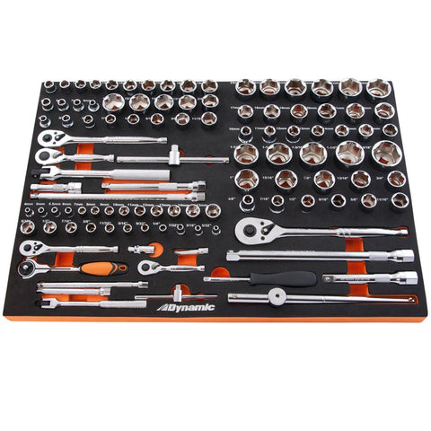1/4", 3/8" & 1/2" Dr. Sockets and Attachments