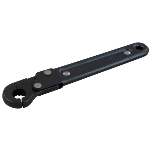 SAE ratcheting tube wrenches black finish